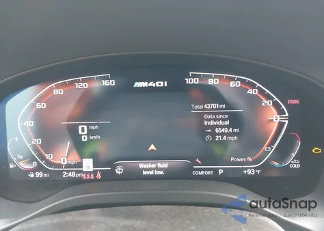 2022 BMW X3 M40I z USA, uszkodzony, nr VIN 5UX83DP00N9J53695